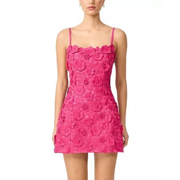 Elliatt Claudia Party Dress in Pink Wedding Guest Cocktail size XS Flaw!!! - Picture 3 of 9